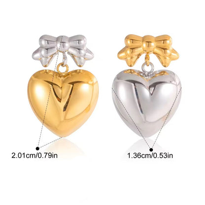 Dual Heart Earrings