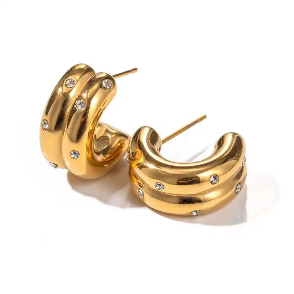 Gold Isla Earrings