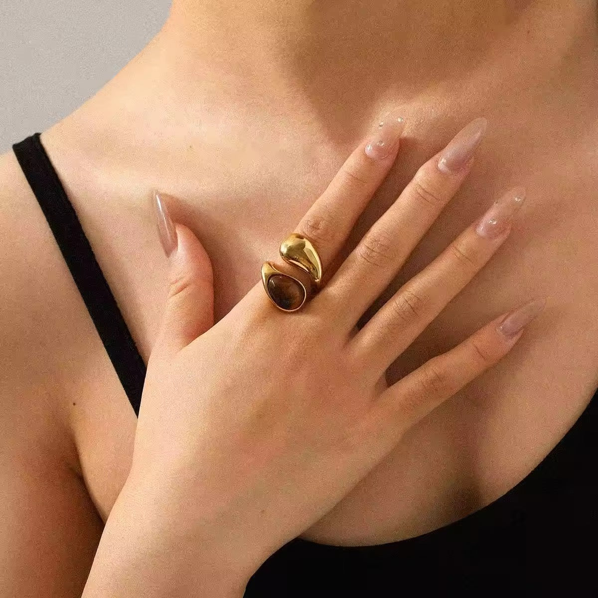 Gemstone Ring- Size 7