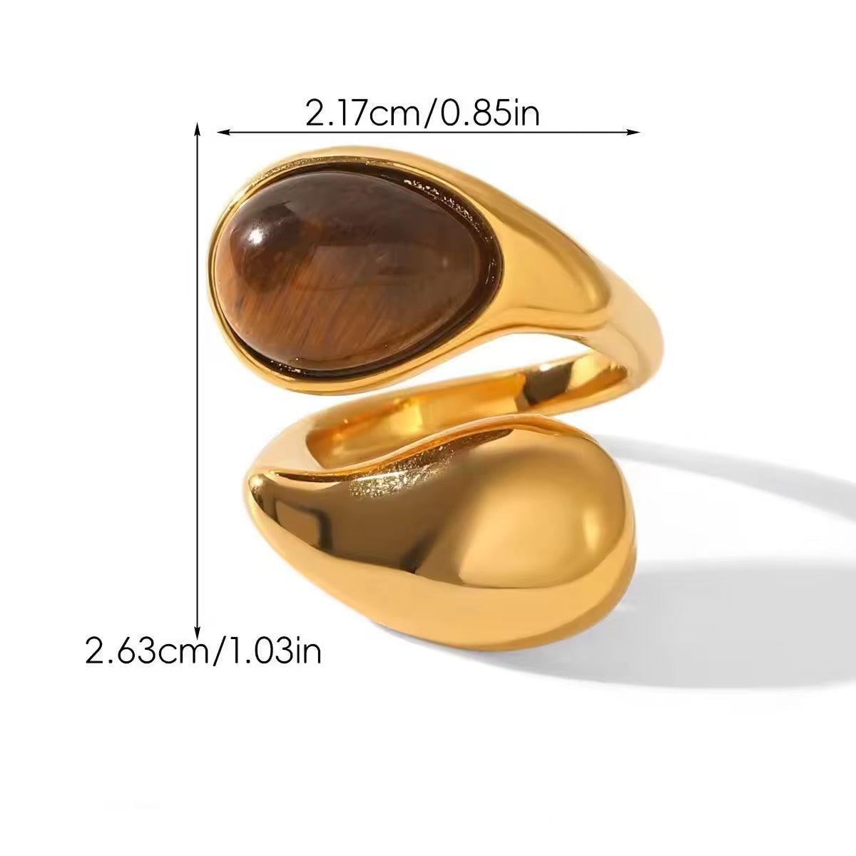 Gemstone Ring- Size 7