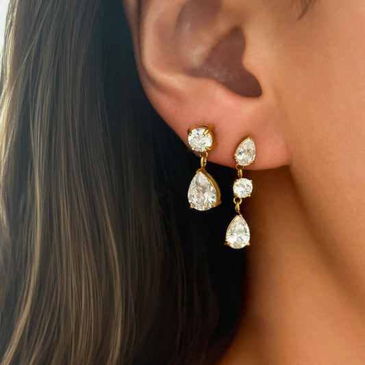 Violet Earrings