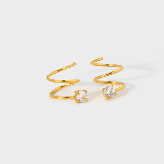 Double Twist Earrings