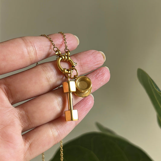 Gym Rat Charm