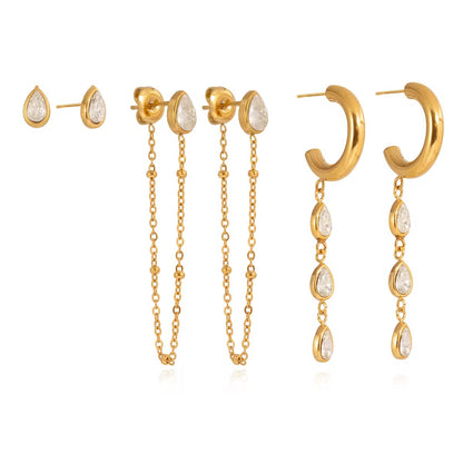 Pearline Earring Stack