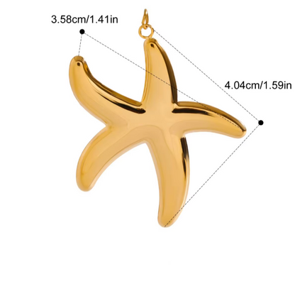 Big Starfish Charm