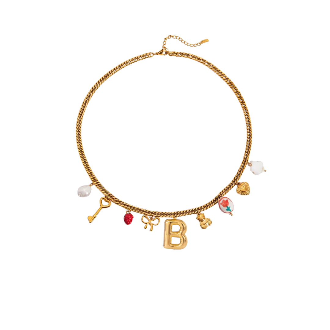 Chunky Charm Necklace