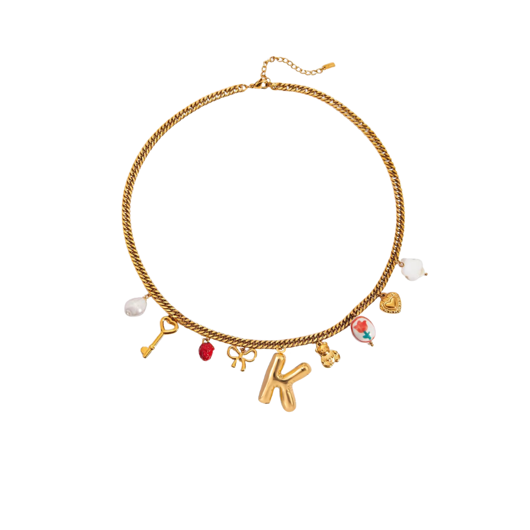Chunky Charm Necklace
