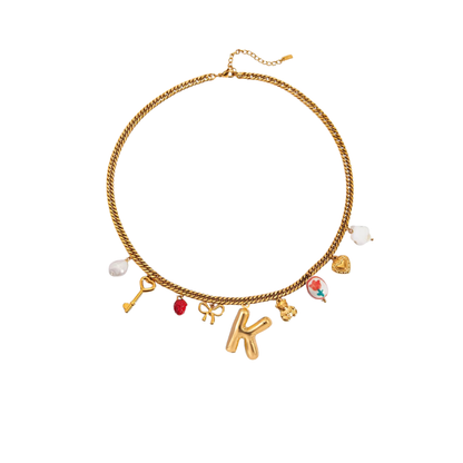 Chunky Charm Necklace