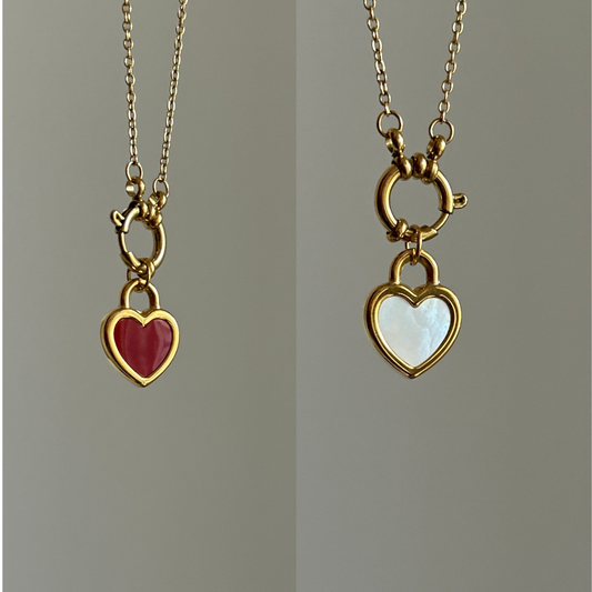 2 in 1 Heart Charm