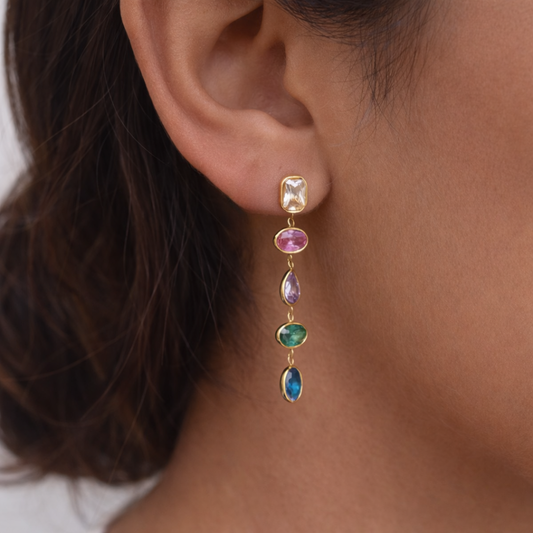 Stone Bezel Drop