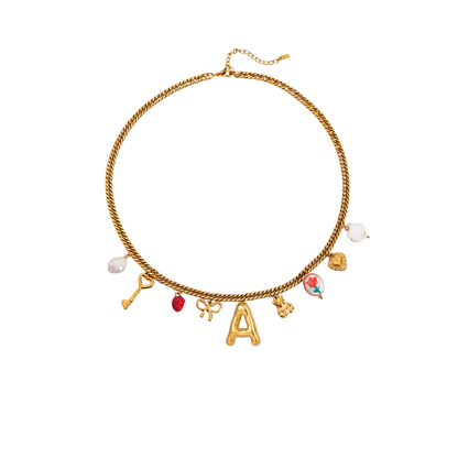 Chunky Charm Necklace