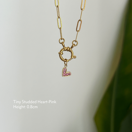 Tiny Studded Heart