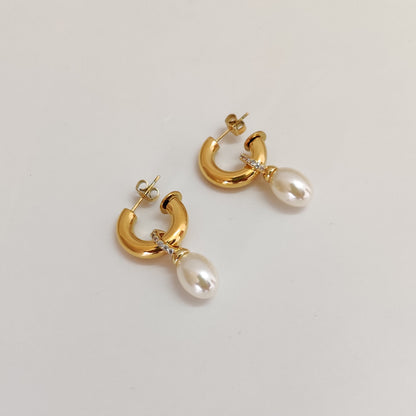 Pearl Drop Earrings